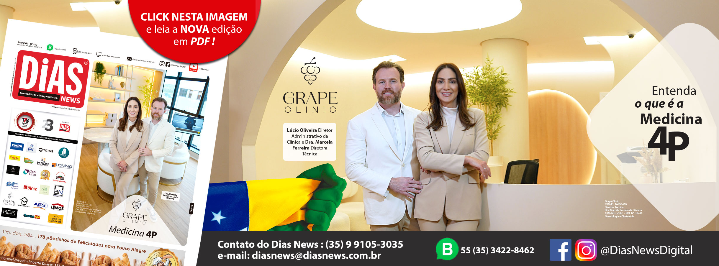 Folha de Rosto do Site www.diasnews.com.br